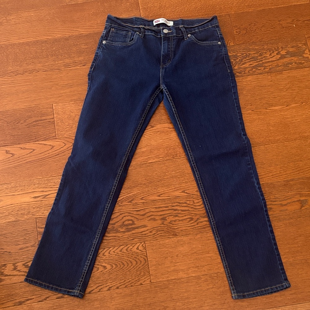 Levi's Classic Indigo Straight Leg Jeans